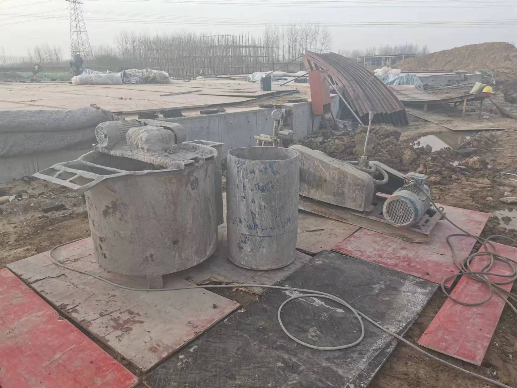 通城设备基础注浆