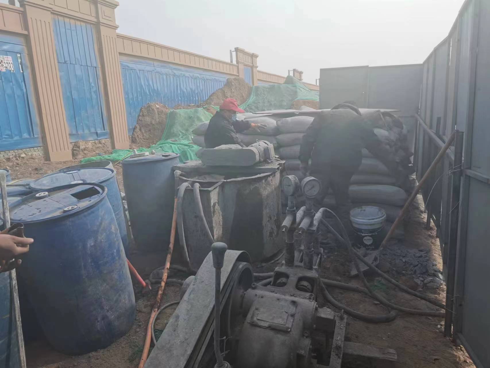 通城房屋下沉注浆